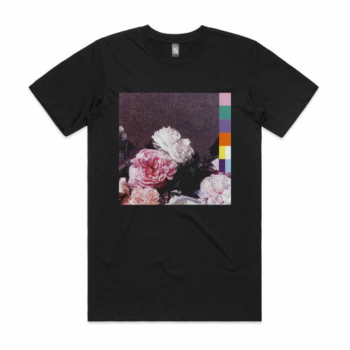 New Order Power Corruption And Lies Album Cover T-Shirt Black