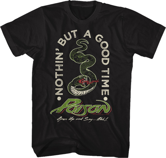 Poison Nothin' But A Good Time T-Shirt