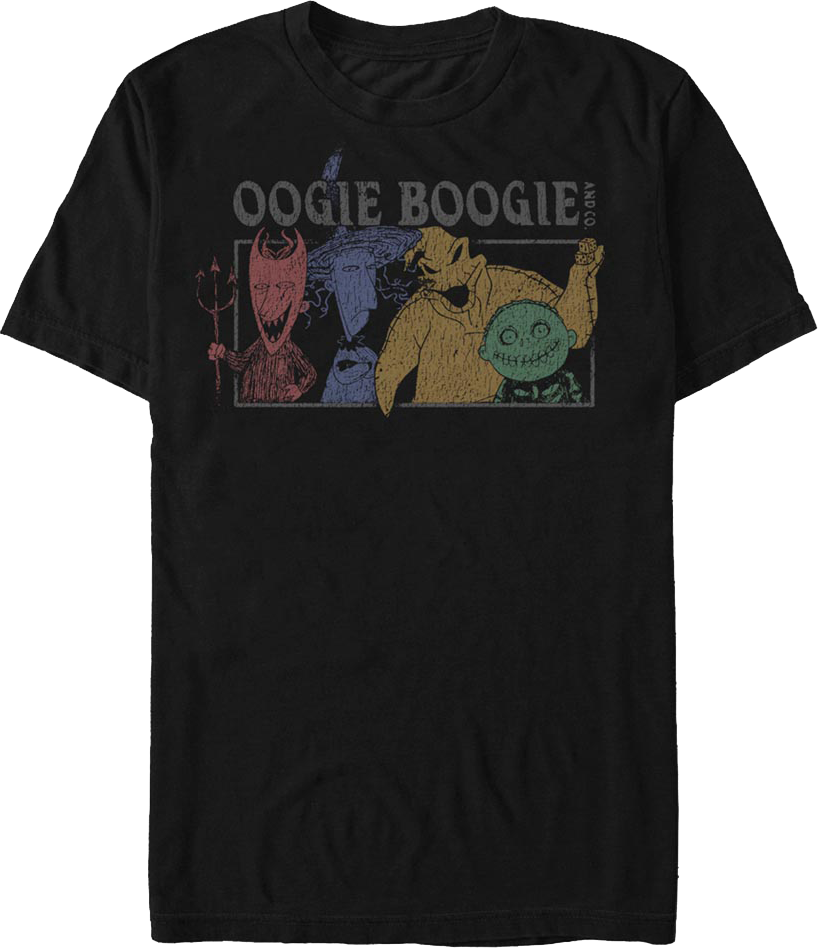 Oogie Boogie And Co. Nightmare Before Christmas T-Shirt