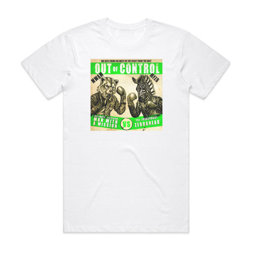 Zebrahead Out Of Control 1 Album Cover T-Shirt White