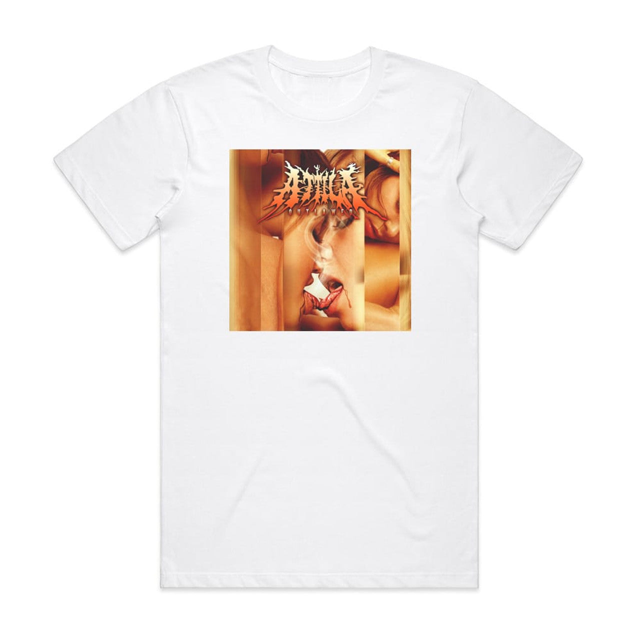 Attila Outlawed T-Shirt White