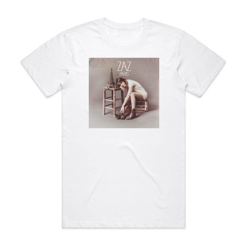 ZAZ Paris Album Cover T-Shirt White