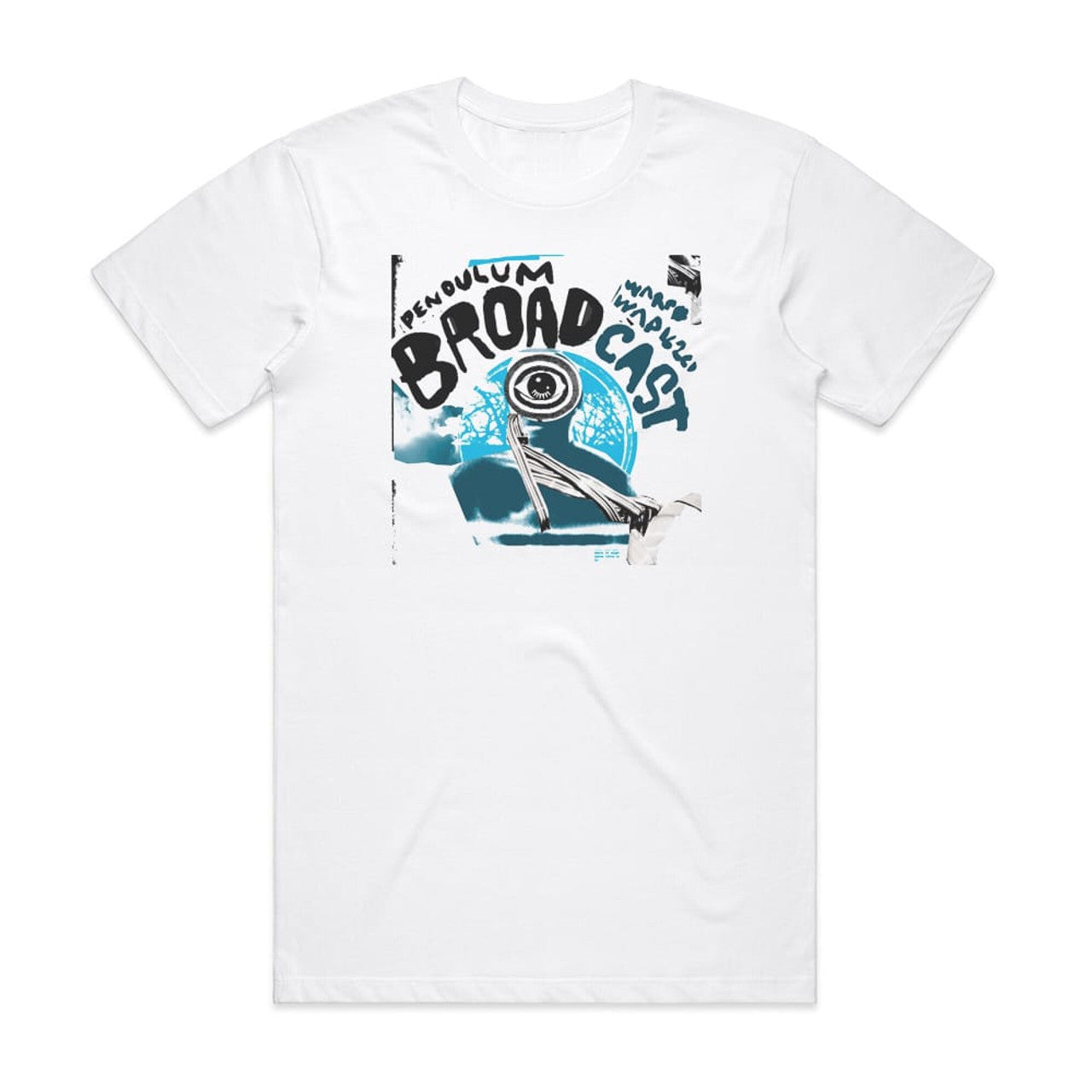 Broadcast Pendulum T-Shirt White