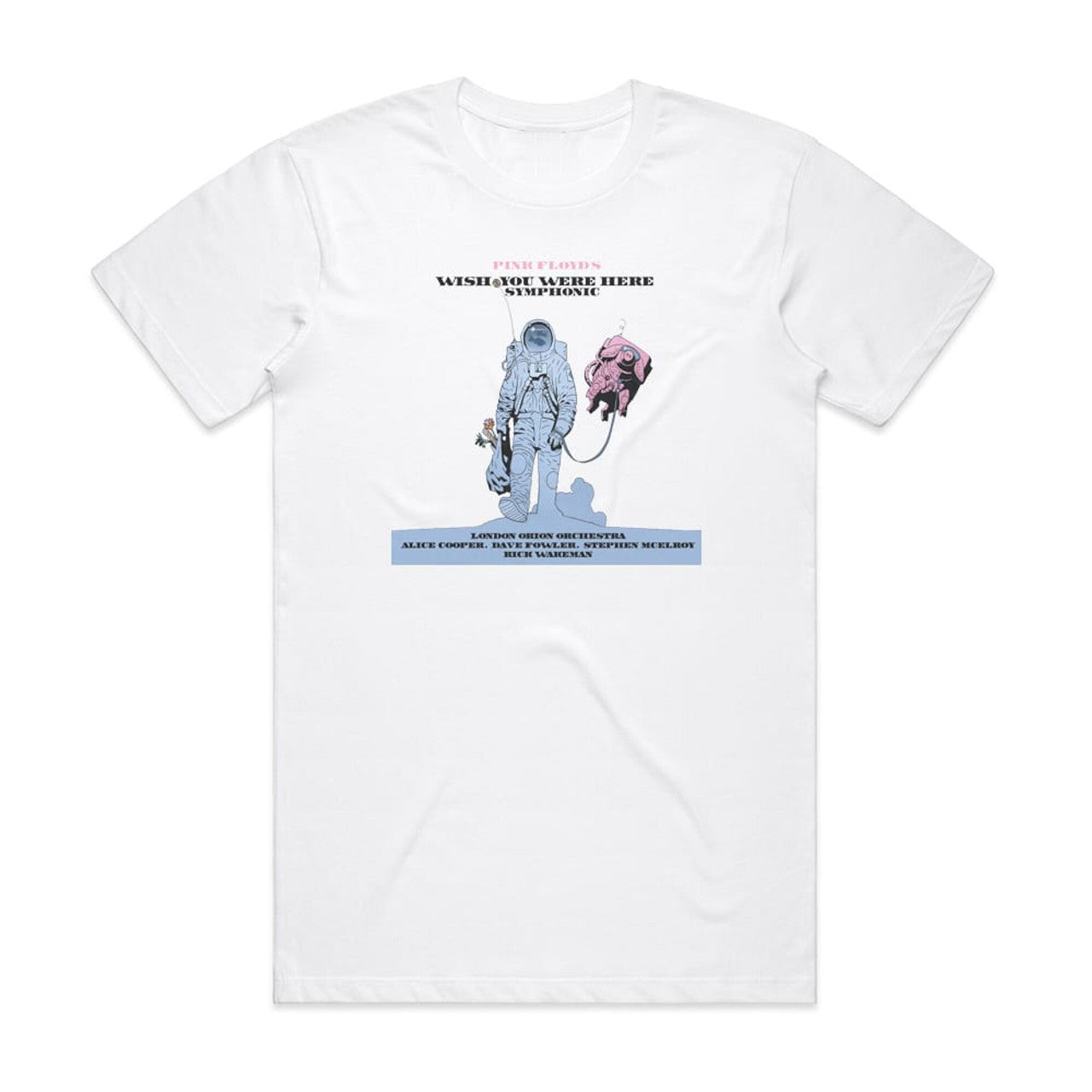 The London Orion Orchestra Pink Floyds Wish You Were Here Symphonic T-Shirt White