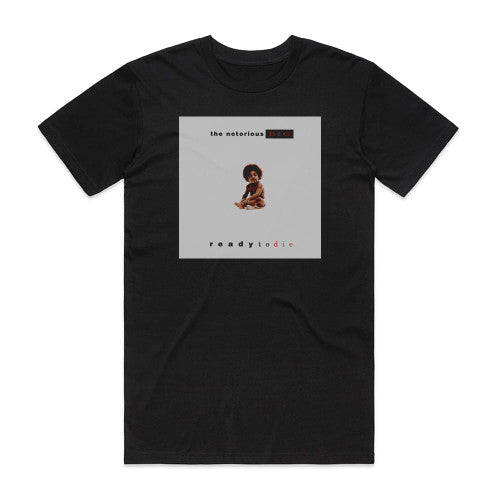 The Notorious BIG Ready To Die Album Cover T-Shirt Black