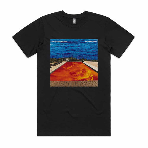Red Hot Chilli Peppers Californication Album Cover T-Shirt Black