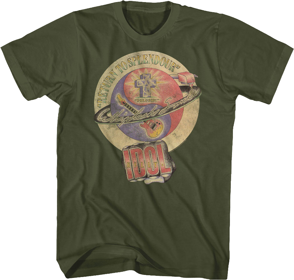 Return To Splendour Billy Idol T-Shirt
