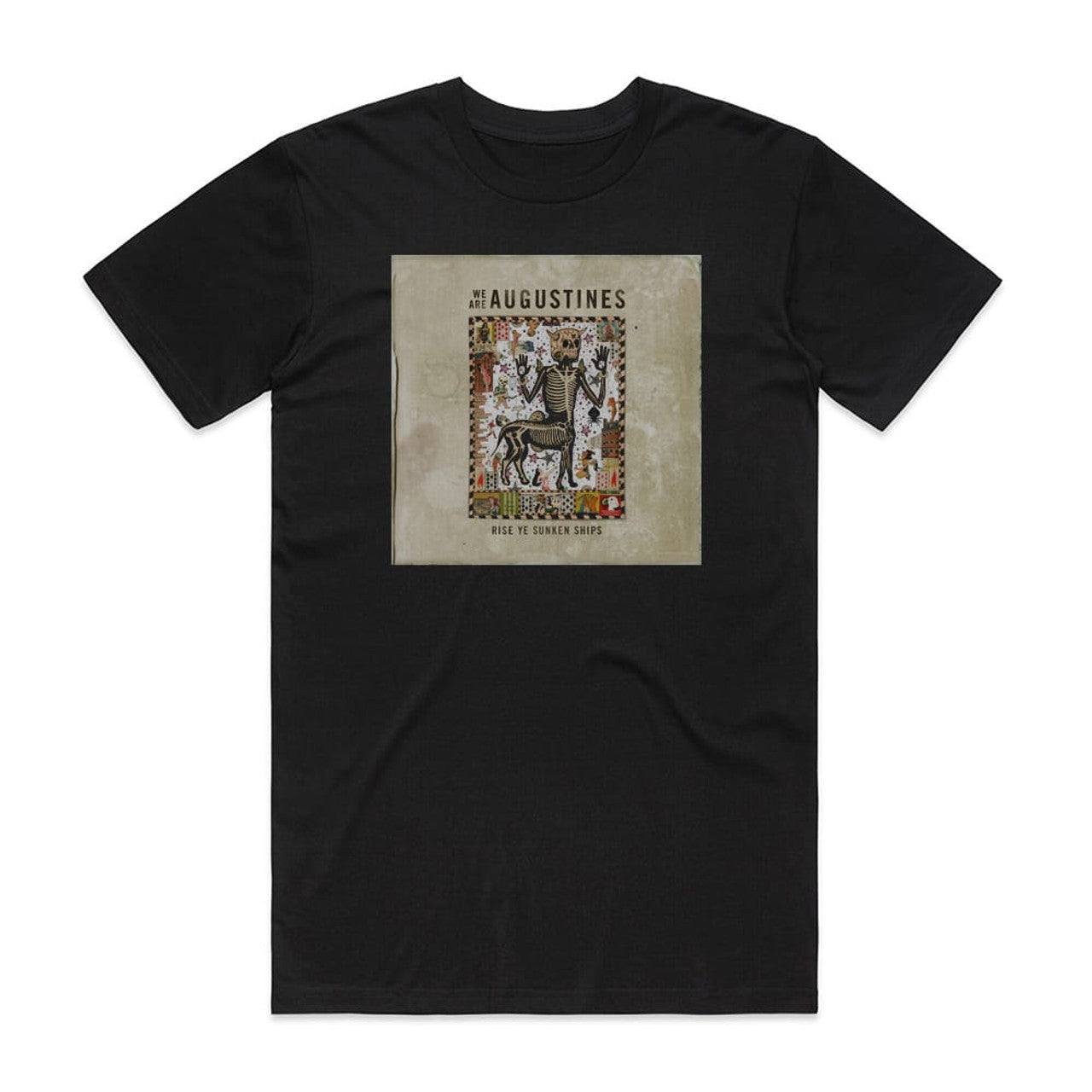Augustines Rise Ye Sunken Ships T-Shirt Black