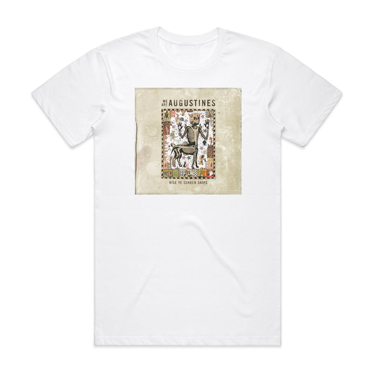 Augustines Rise Ye Sunken Ships T-Shirt White
