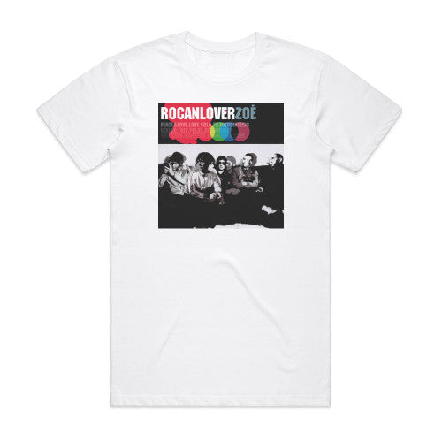 Zoe Rocanlover Album Cover T-Shirt White
