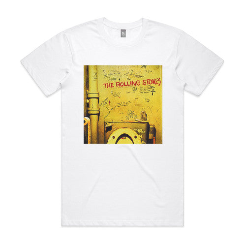Rolling Stones Beggars Banquet Album Cover T-Shirt White