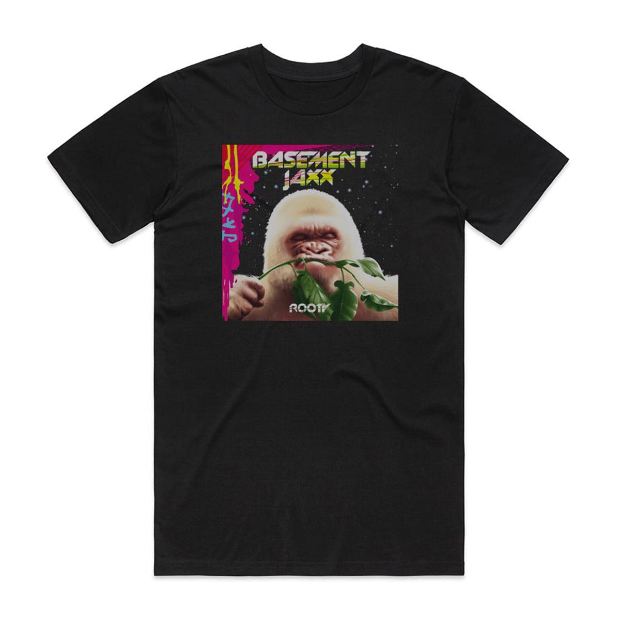 Basement Jaxx Rooty T-Shirt Black