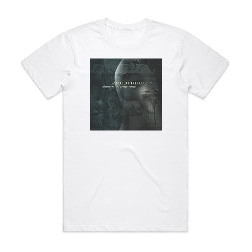 Zeromancer Sinners International Album Cover T-Shirt White