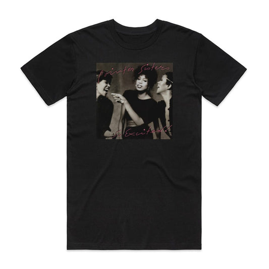 The Pointer Sisters So Excited T-Shirt Black
