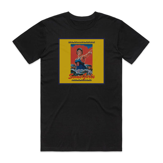 The Rolling Stones Some Girls Live In Texas 78 T-Shirt Black