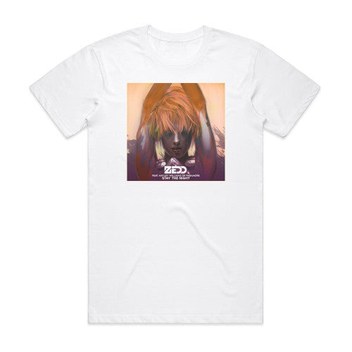 Zedd Stay The Night Album Cover T-Shirt White