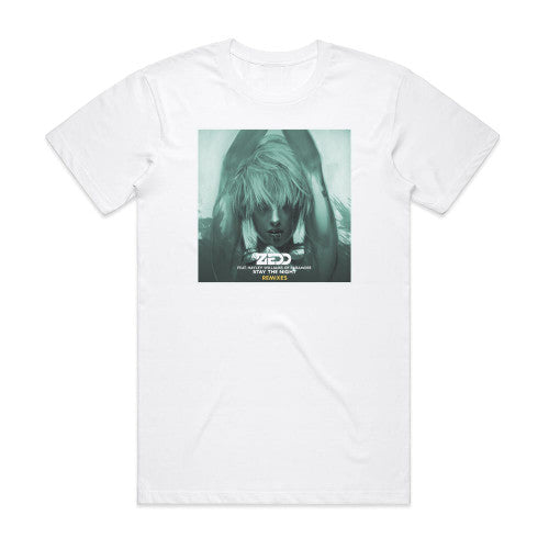 Zedd Stay The Night Remixes 1 Album Cover T-Shirt White