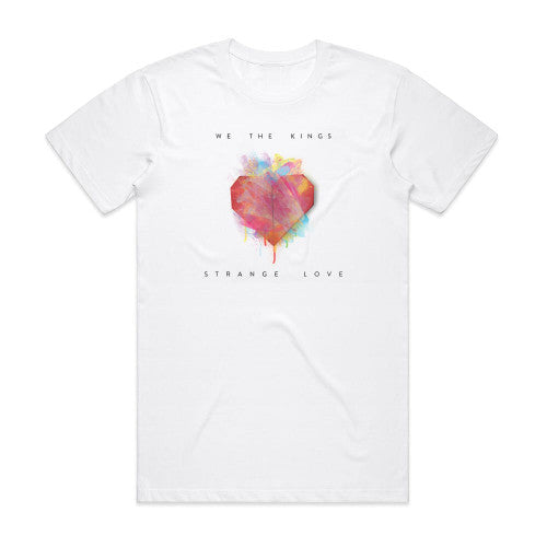 We the Kings Strange Love Album Cover T-Shirt White