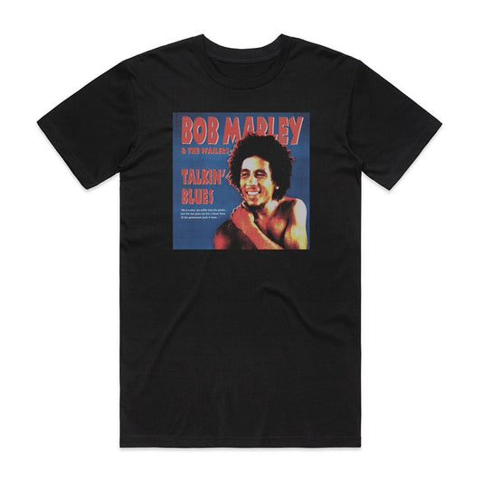Bob Marley and The Wailers Talkin Blues T-Shirt Black