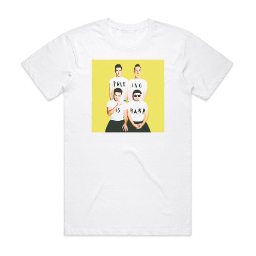 Walk the Moon Talking Is Hard Album Cover T-Shirt White