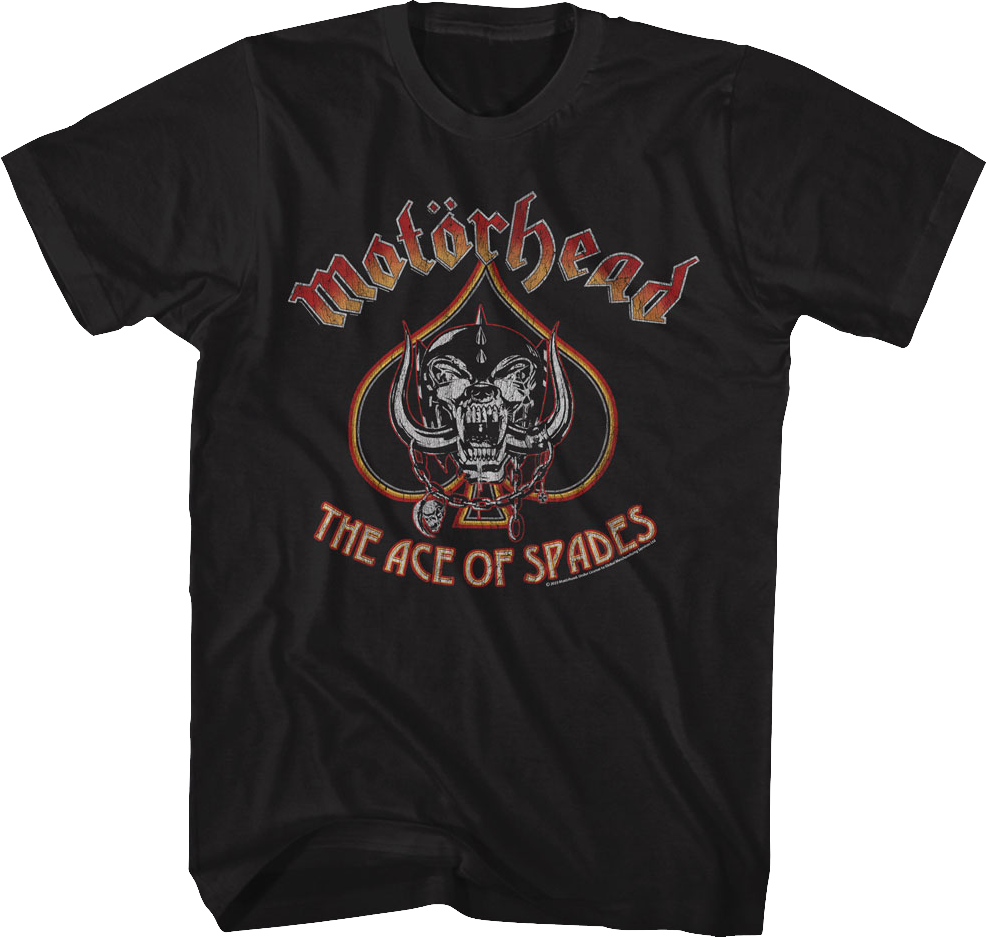 The Ace Of Spades Motorhead T-Shirt