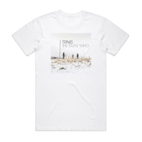 Travis The Man Who Album Cover T-Shirt White