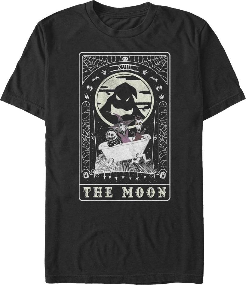 The Moon Nightmare Before Christmas T-Shirt