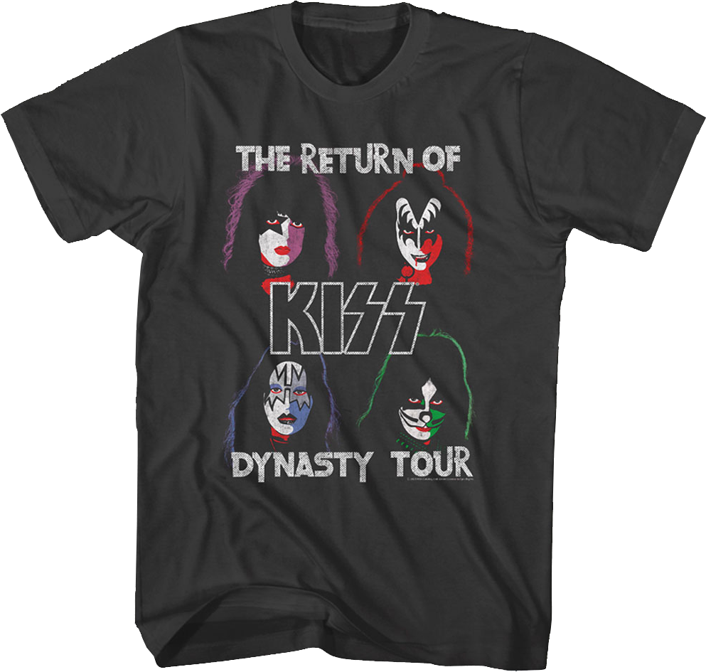 The Return Of Dynasty Tour KISS T-Shirt