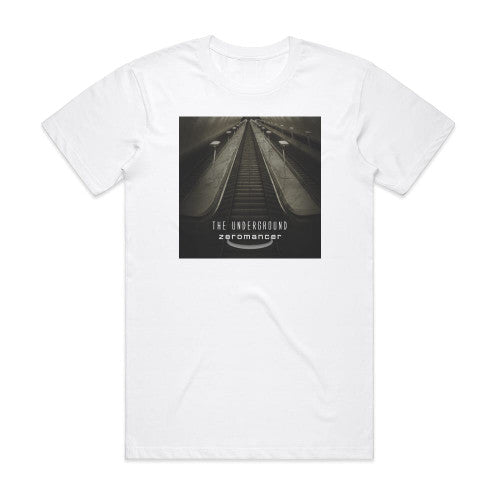 Zeromancer The Underground Album Cover T-Shirt White