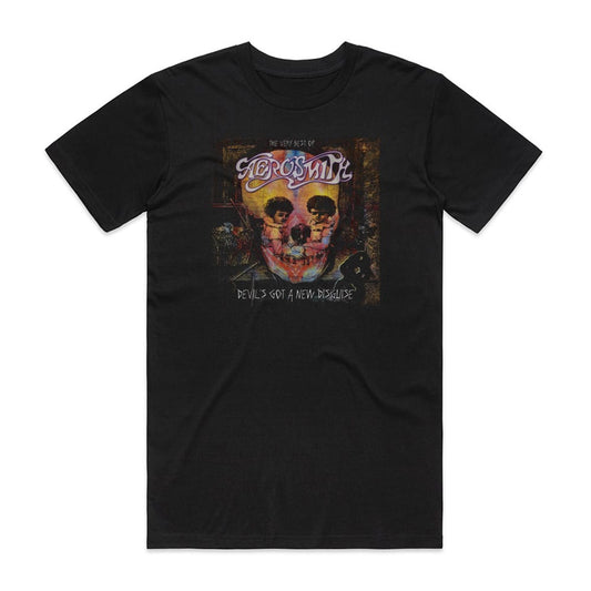 Aerosmith The Very Best Of Aerosmith Devils Got A New Disguise 1 T-Shirt Black