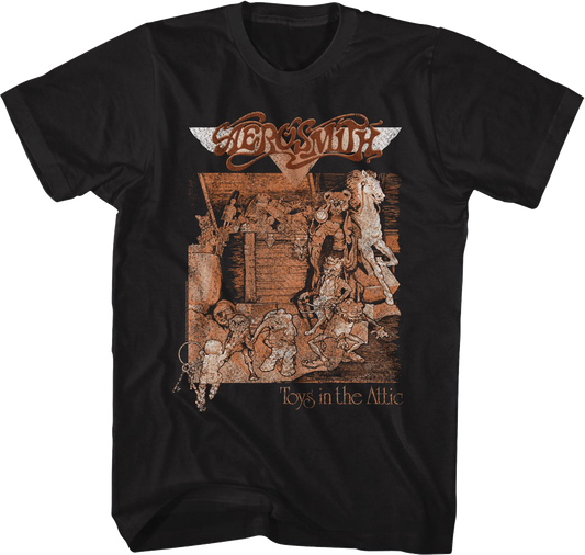 Toys In The Attic Album Cover Aerosmith T-Shirt