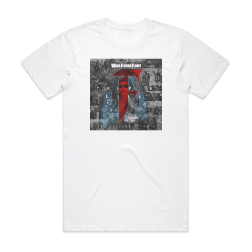 Waka Flocka Flame Triple F Life Friends Fans Family Album Cover T-Shirt White