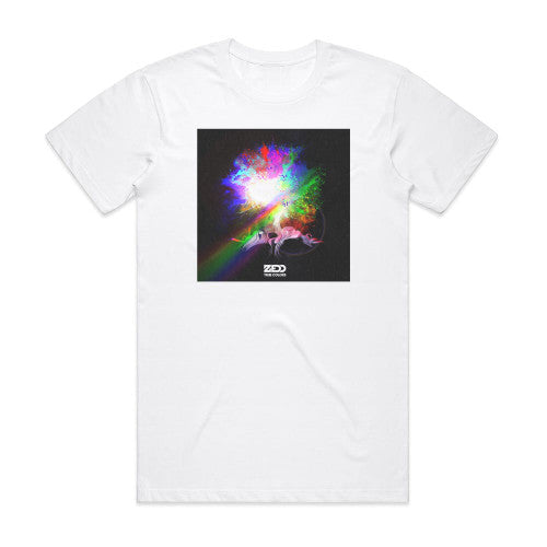 Zedd True Colors 1 Album Cover T-Shirt White