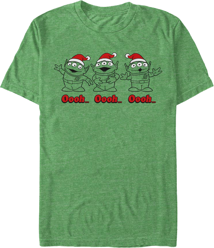 Aliens Christmas Carol Toy Story T-Shirt