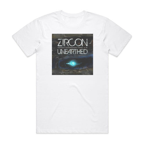 zircon Unearthed Album Cover T-Shirt White