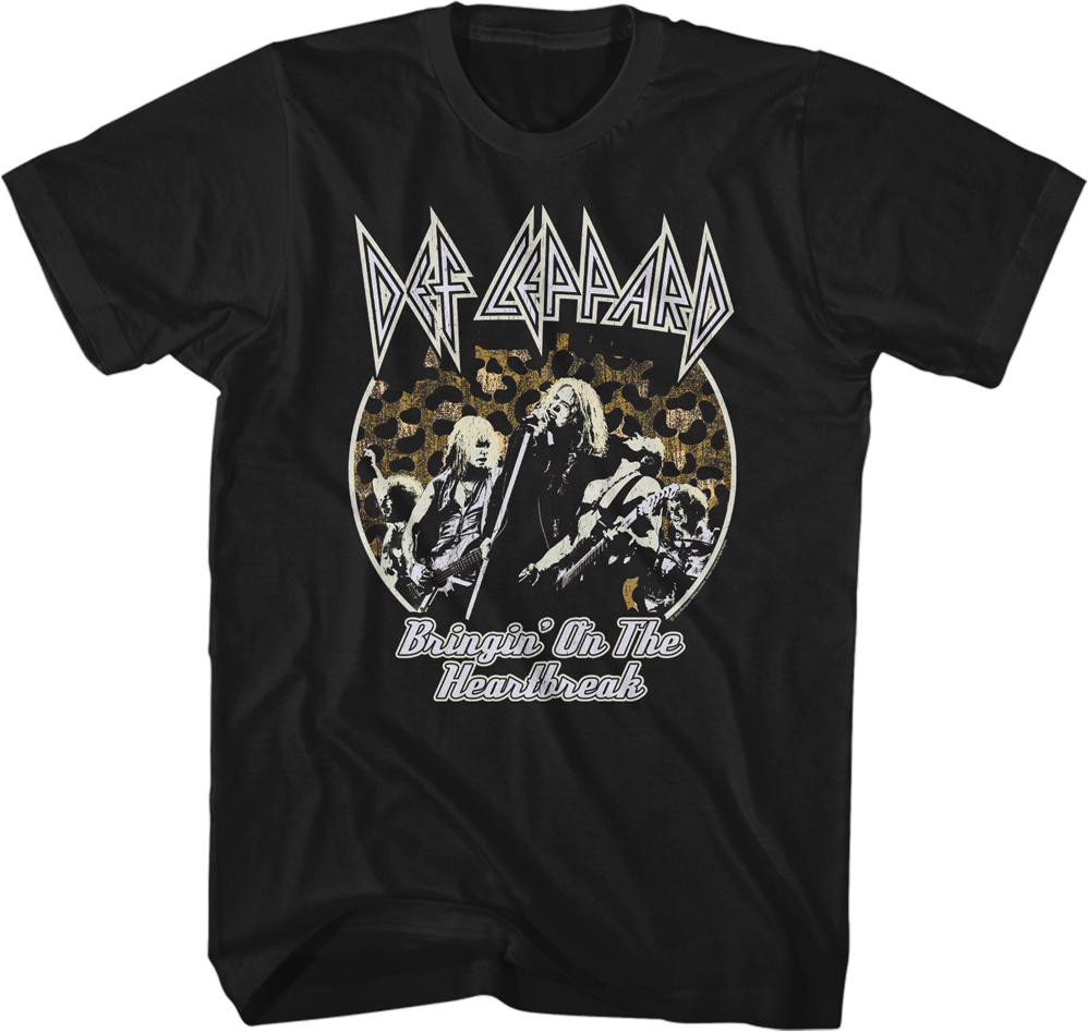 Vintage Bringin' On The Heartbreak Def Leppard T-Shirt