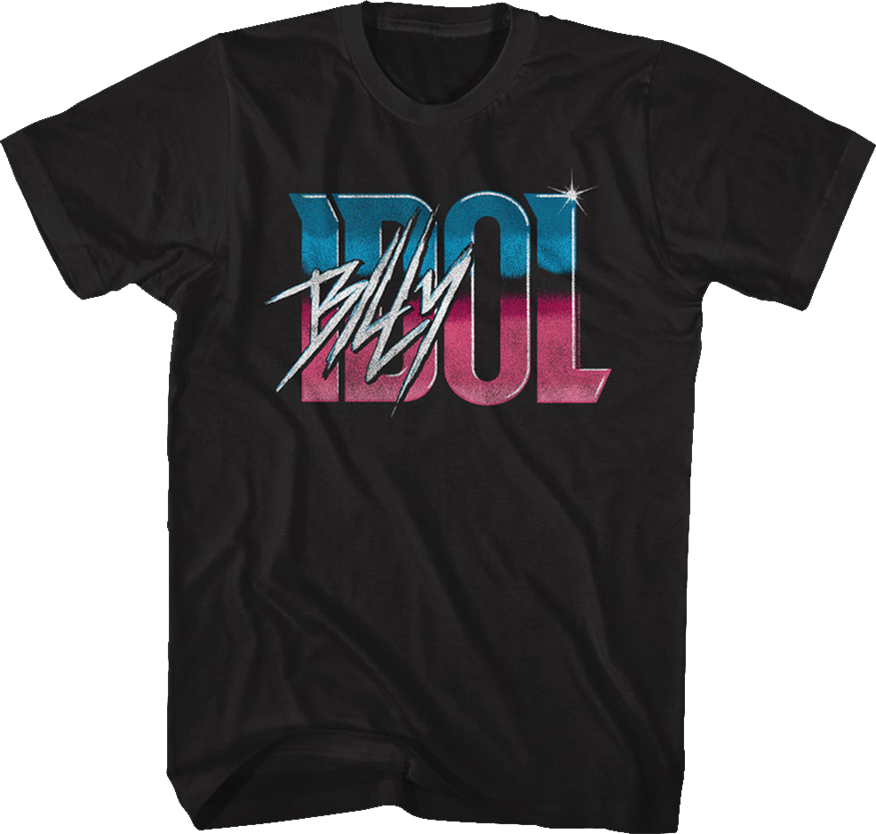 Vintage Logo Billy Idol T-Shirt
