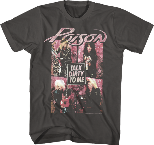 Vintage Talk Dirty To Me Poison T-Shirt