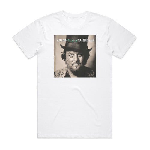 Zucchero Wanted Album Cover T-Shirt White