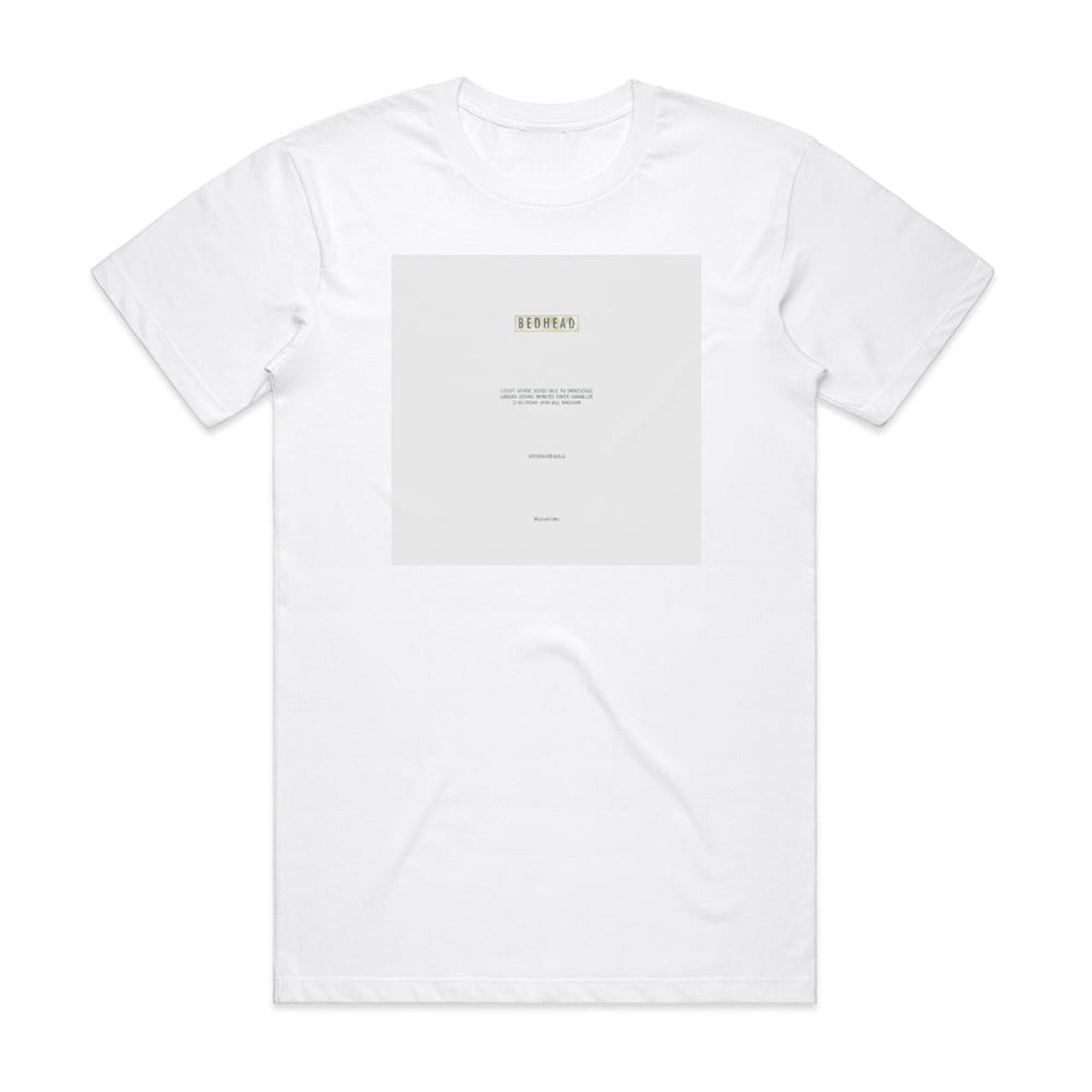 Bedhead What Fun Life Was T-Shirt White