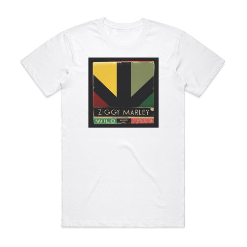 Ziggy Marley Wild And Free Album Cover T-Shirt White