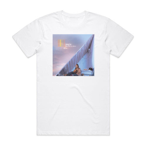 Zazie Za7Ie 1449 3 Album Cover T-Shirt White