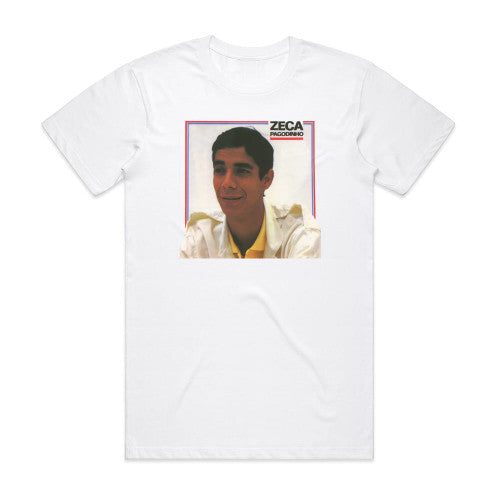 Zeca Pagodinho Zeca Pagodinho Album Cover T-Shirt White