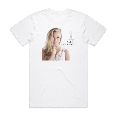 Zara Larsson 1 Album Cover T-Shirt White