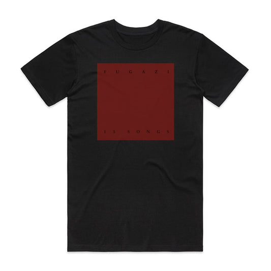 Fugazi 13 Songs 1 T-Shirt Black