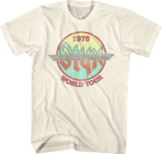 1978 World Tour Styx T-Shirt