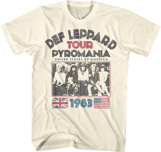 1983 Tour Def Leppard T-Shirt