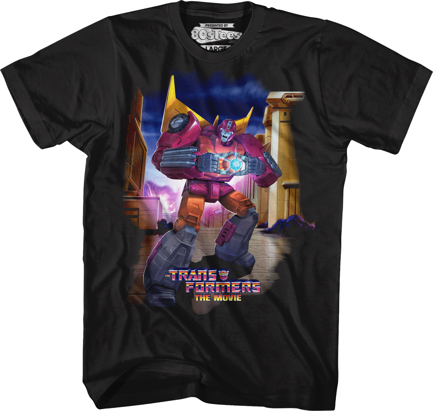 1986 Rodimus Prime Transformers T-Shirt