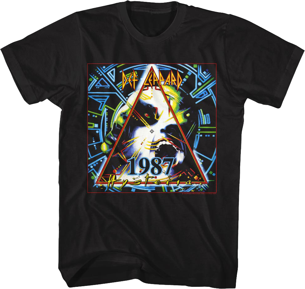 1987 World Tour Def Leppard T-Shirt