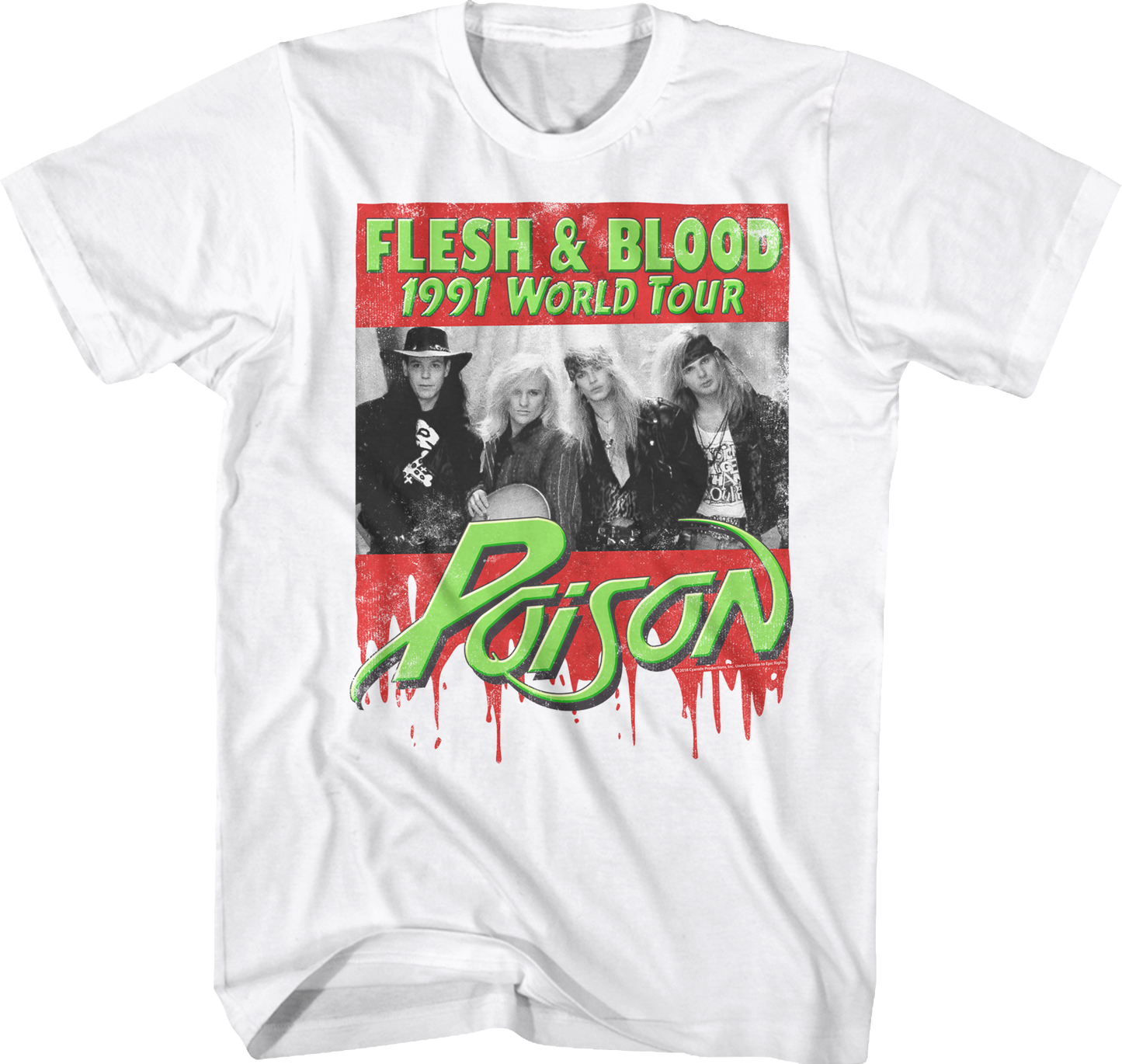 1991 World Tour Poison T-Shirt